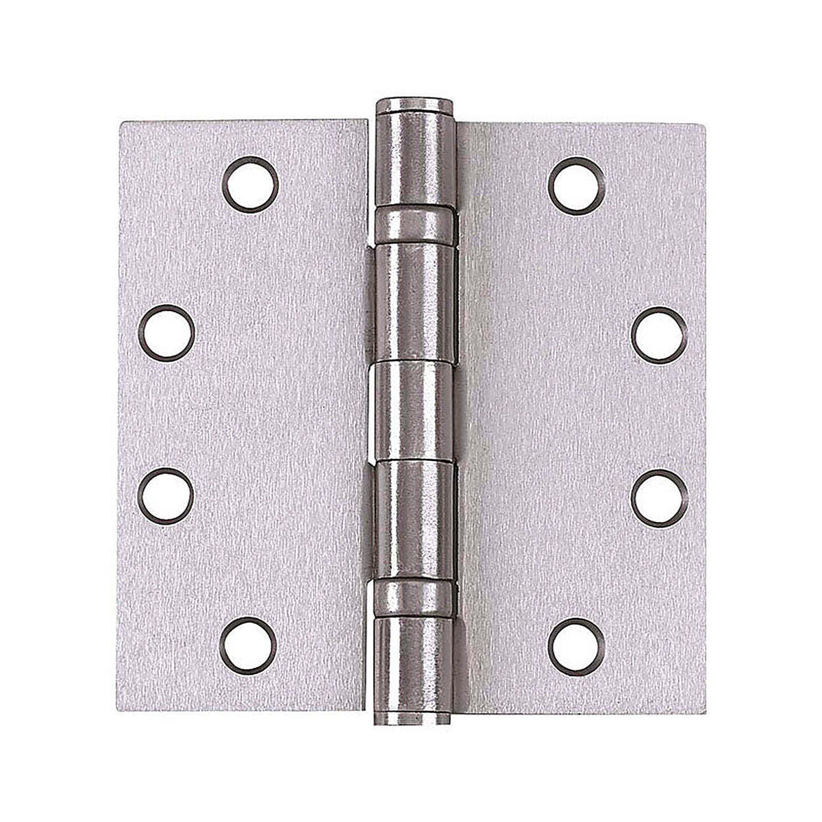 Tell HG100004 4-1/2 in. L Satin Chrome Door Hinge 3/Pack