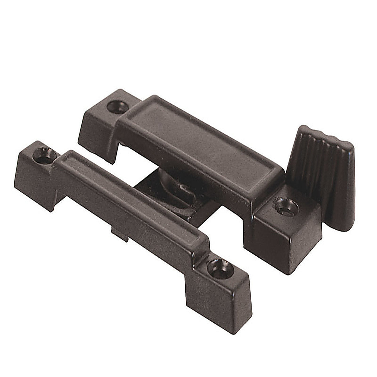 Prime-Line - F 2532 - Black Die-Cast Zinc Sash Lock 1 pk