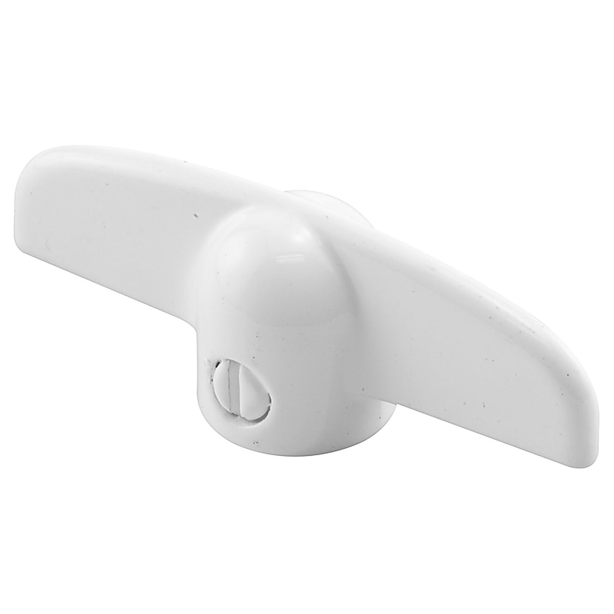 Prime-Line - H 3715 - 2.38 in. L Painted White Zinc Universal Casement Tee Handles 1 pk
