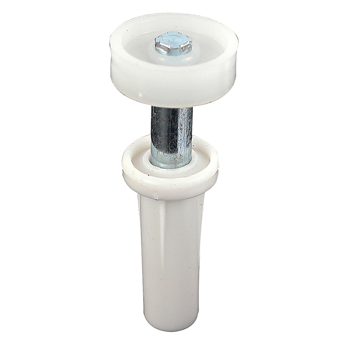 Prime-Line - N 6582 - Mill White Steel Guide Wheel 2 pc