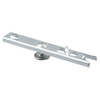 Prime-Line - N 6823 - 0.63 In. D X 3.75 In. L Zinc-Plated Silver Steel Bracket 1 Pack