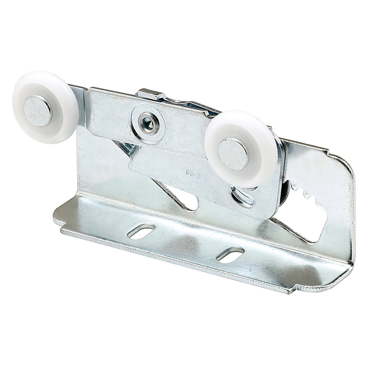 Prime-Line - N 6531 - 7/8 in. D X 0.25 in. L Zinc-Plated Nylon/Steel Roller Assembly 2 pk