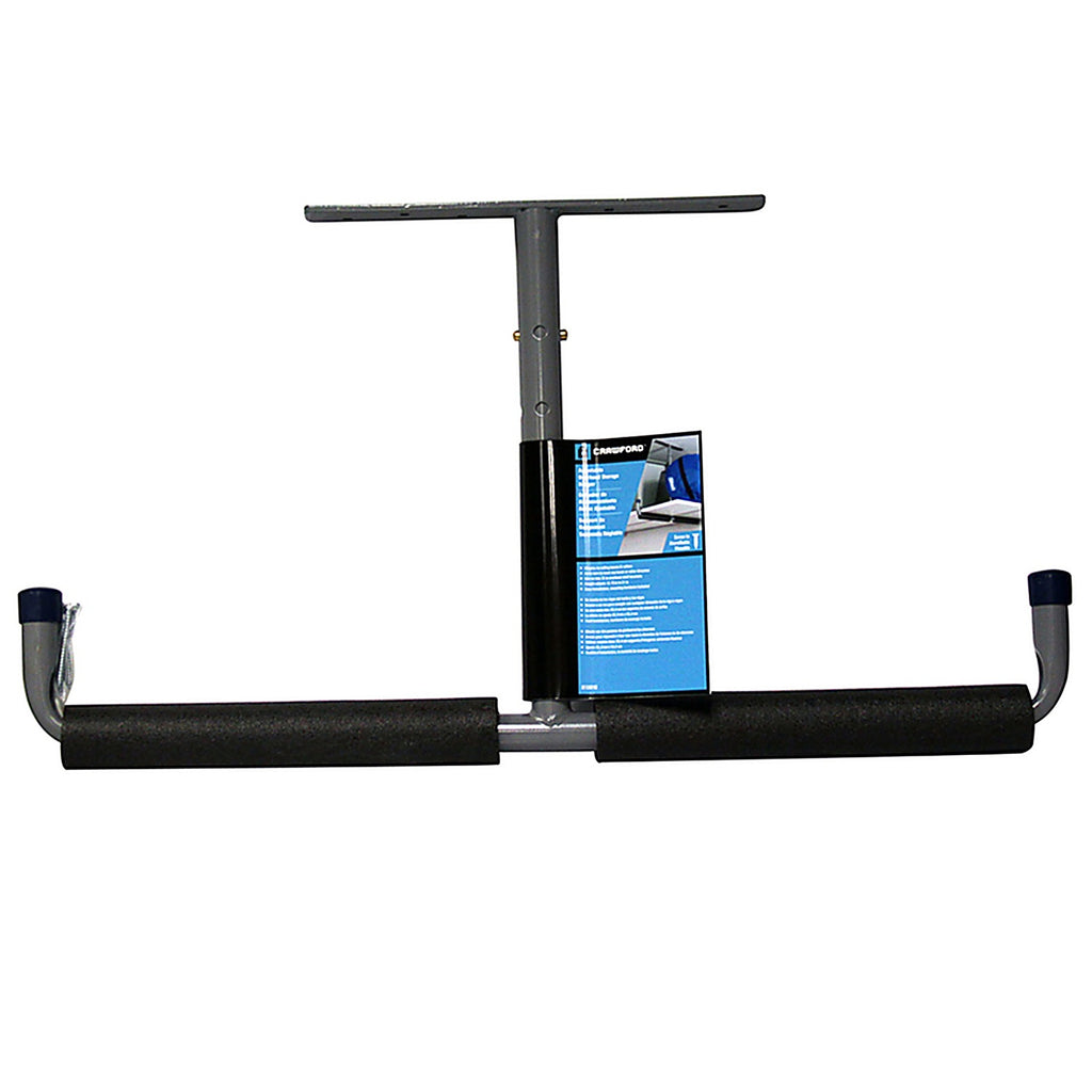 Crawford H13010 Black Steel Overhead Storage Hanger 50 lb. capacity 1/Pack