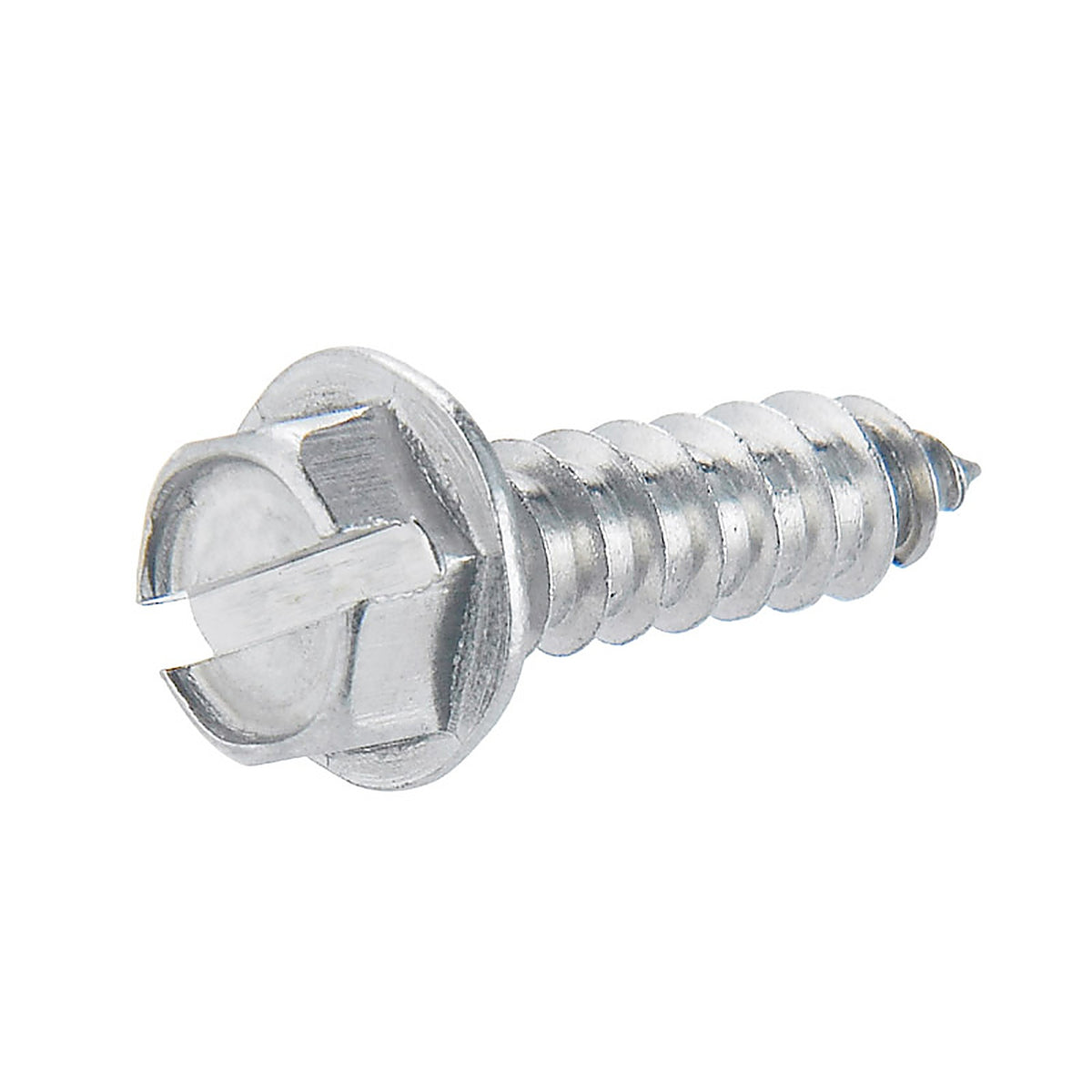Hillman - 0823112 - No. 12 Ga. X 3/4 In. L Slotted HEX Washer Head Sheet Metal Screws 1 Pack