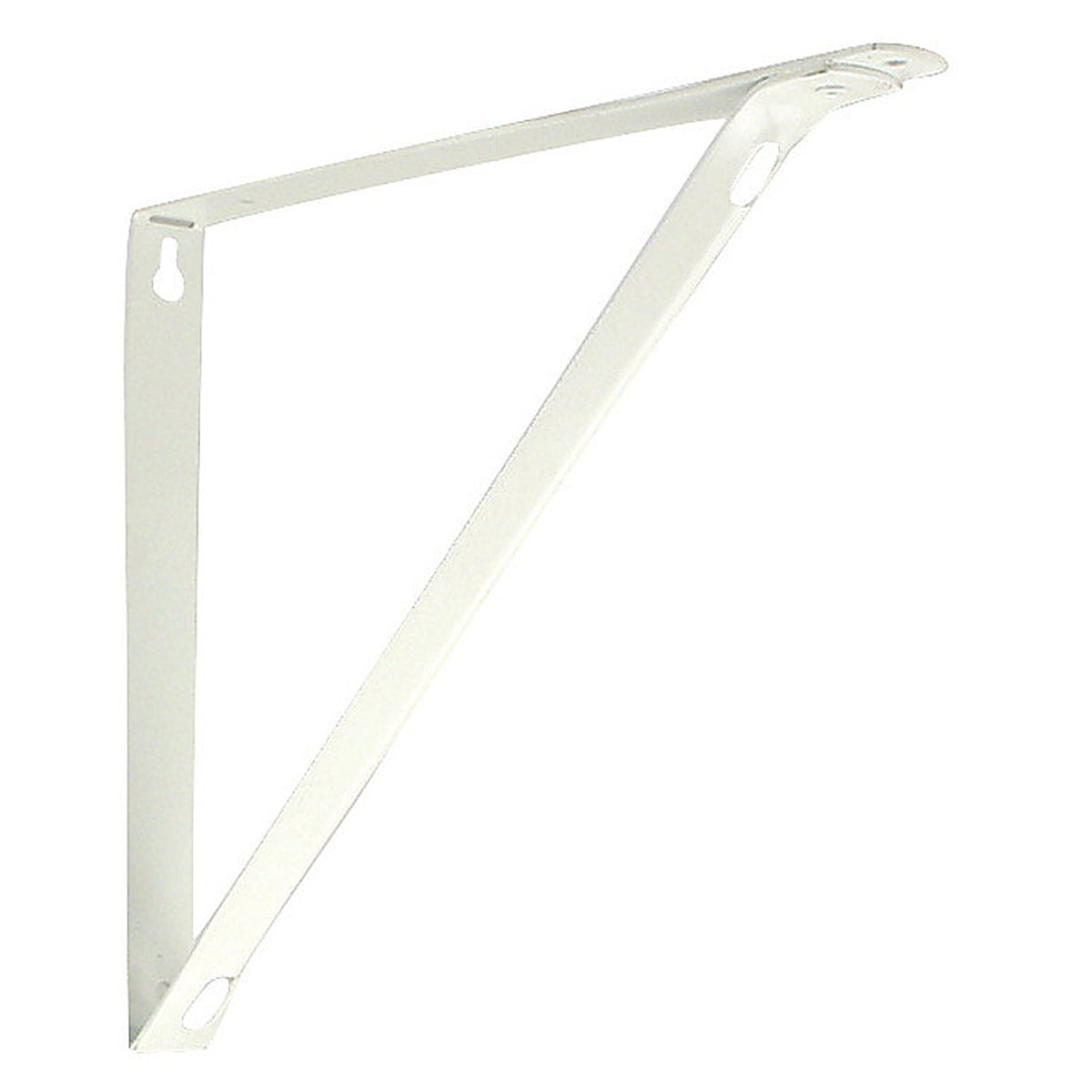 Knape & Vogt RP-0046-WT Closet Pro White Steel Bracket 11in. Ga. 10.25 in. L 250 lb.