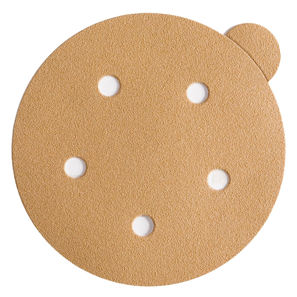 Sunmight 52106 5in. 80G 5 Hole PSA Disc Gold BOX/100