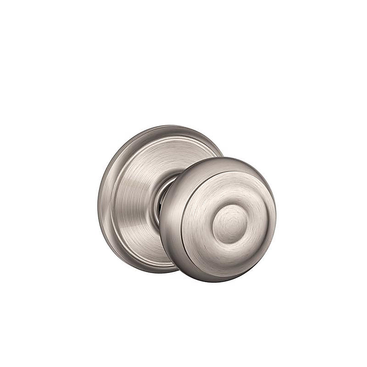 Schlage F10VGEO619 Georgian Satin Nickel Passage Lockset ANSI Grade 2 1-3/4 in.