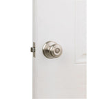 Schlage F10VGEO619 Georgian Satin Nickel Passage Lockset ANSI Grade 2 1-3/4 in.