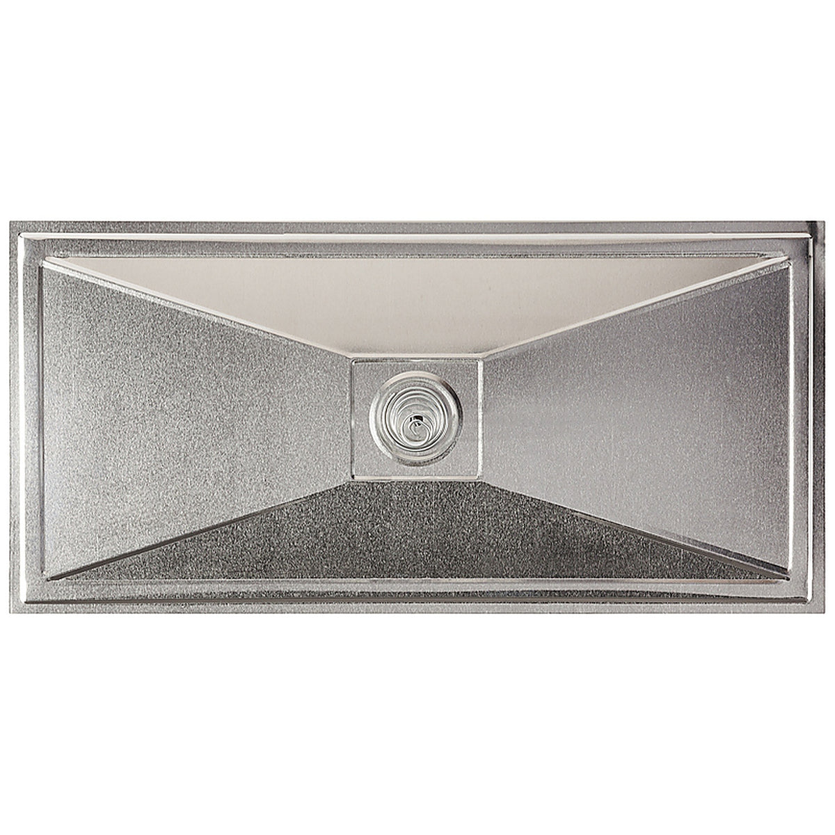 Master Flow - FVC168 - 7.4 In. H X 15.4 In. W Mill Aluminum Foundation Vent Cover