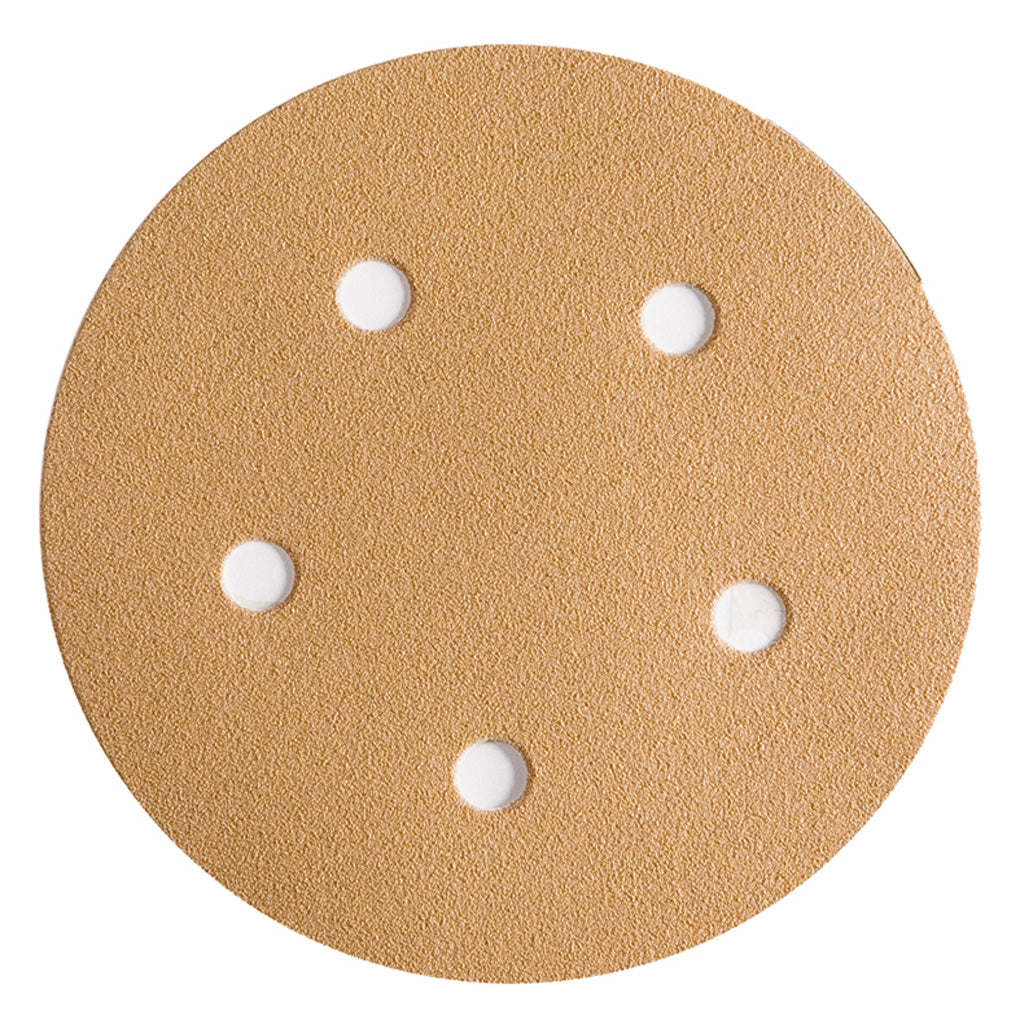 Sunmight 52207 5in. 100G 5 Hole Velcro Gold BOX/50