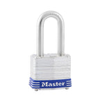 Masterlock - 3DLF - Master Lock 3-3/16 In. H X 1-9/16 In. W Laminated Steel Double Locking Exterior Padlock