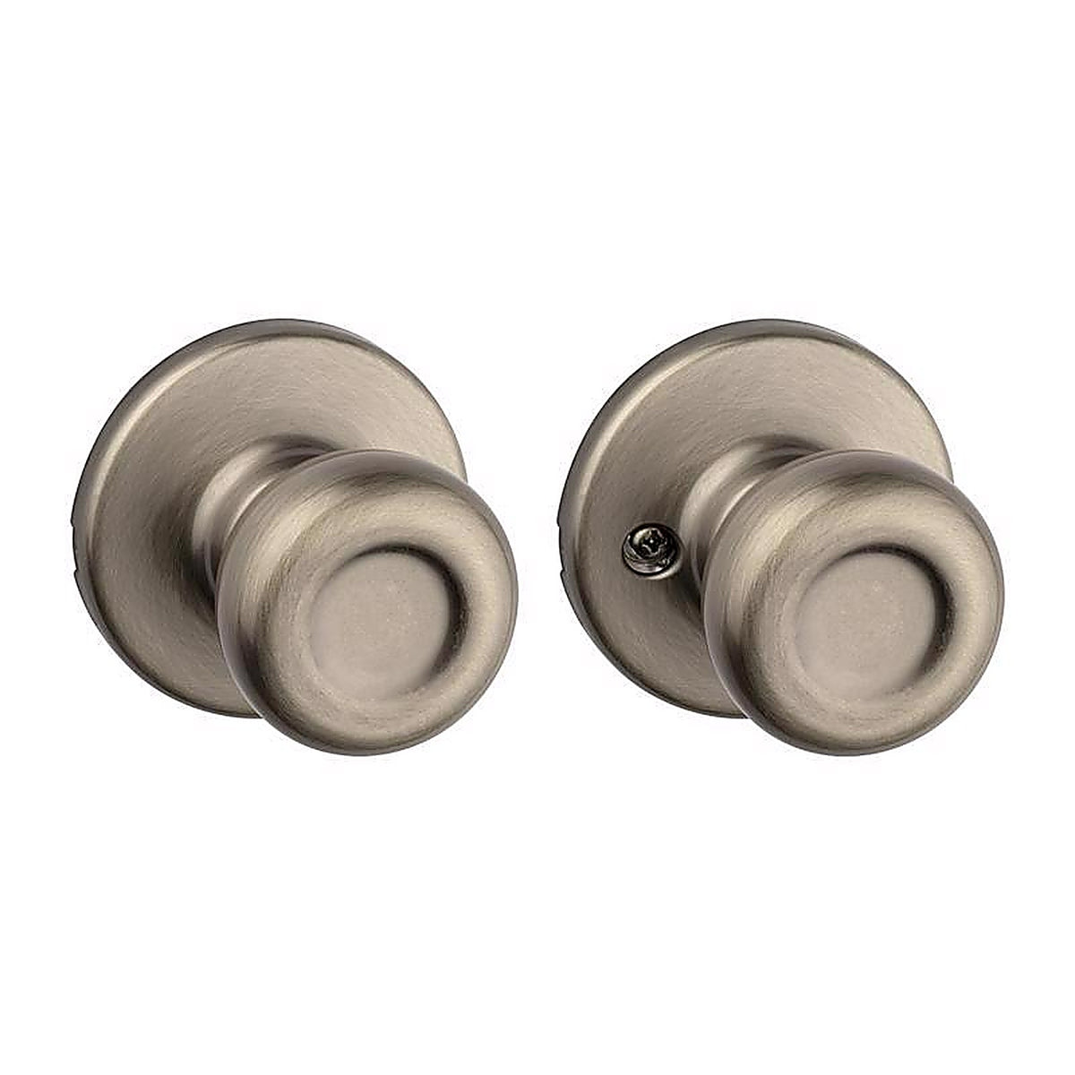 Kwikset - 92001-566 - Tylo Antique Brass Passage Lockset 1-3/4 In.