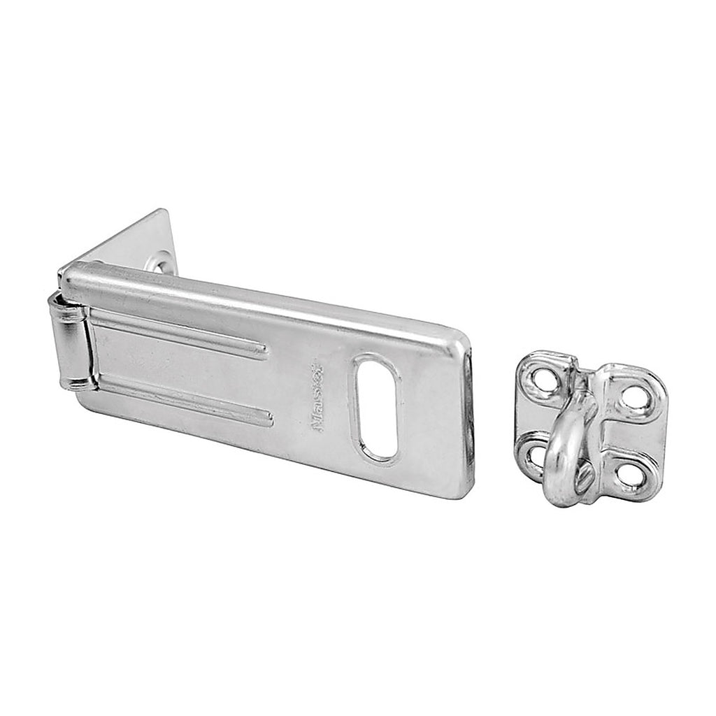 Master Lock - 703D - Zinc-Plated Hardened Steel 3-1/2 In. L Hasp 1 Pack