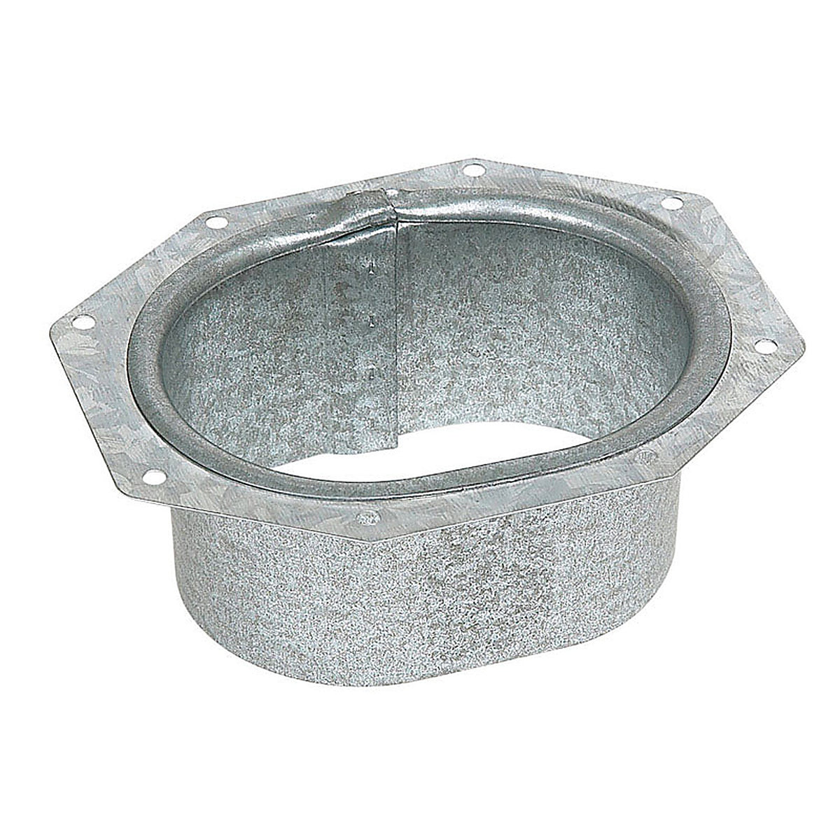 Amerimax - 29051 - 3.87 In. H X 3.13 In. W X 1.13 In. L Metallic Galvanized Steel K Gutter Outlet