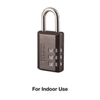 Master Lock - 647D - 1-3/16 In. W Steel 3-Dial Combination Luggage Lock