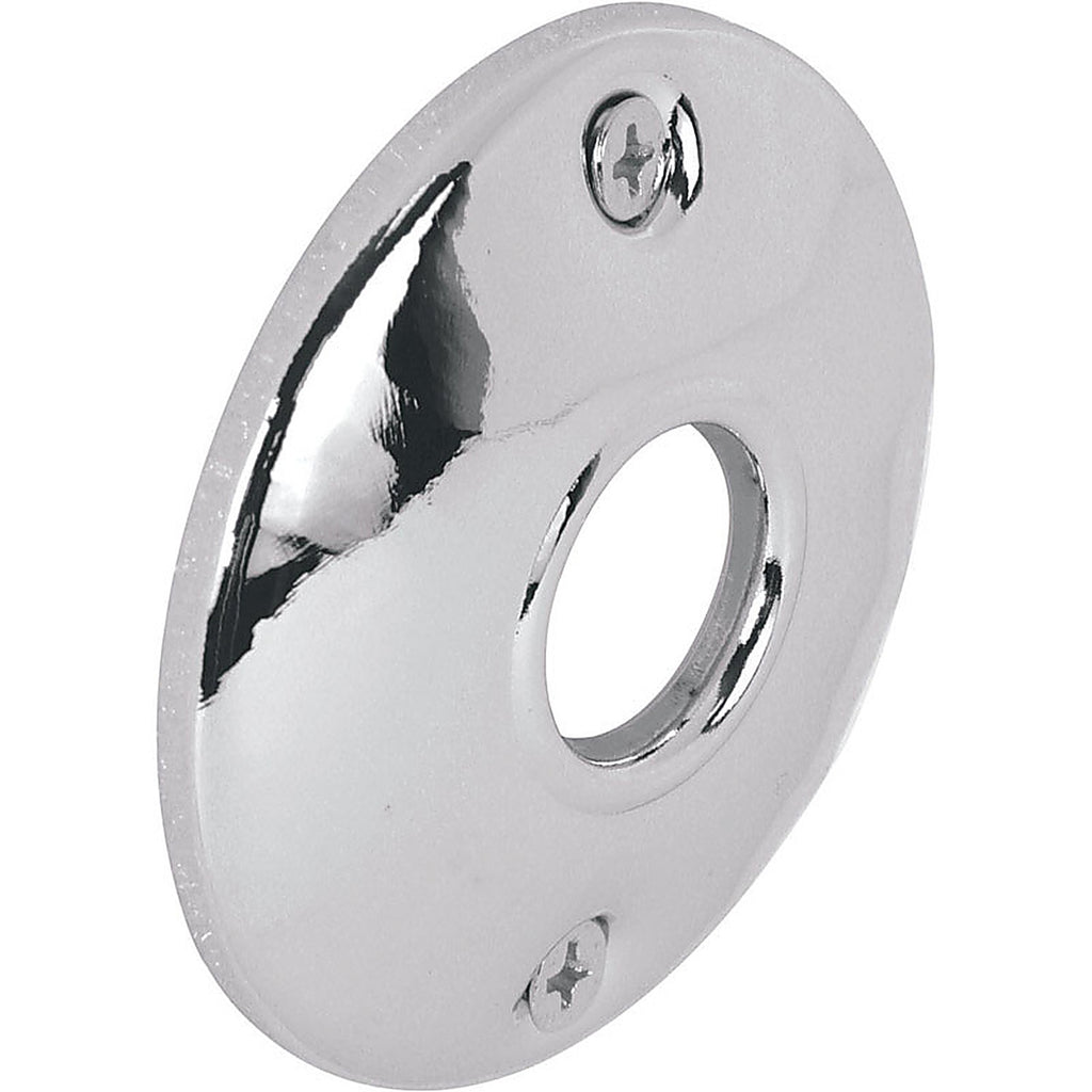 Prime-Line E2439 Chrome Silver Steel Door Knob Rosettes 2/Pack