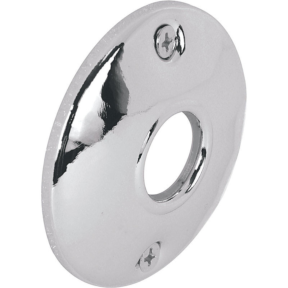 Prime-Line E2439 Chrome Silver Steel Door Knob Rosettes 2/Pack