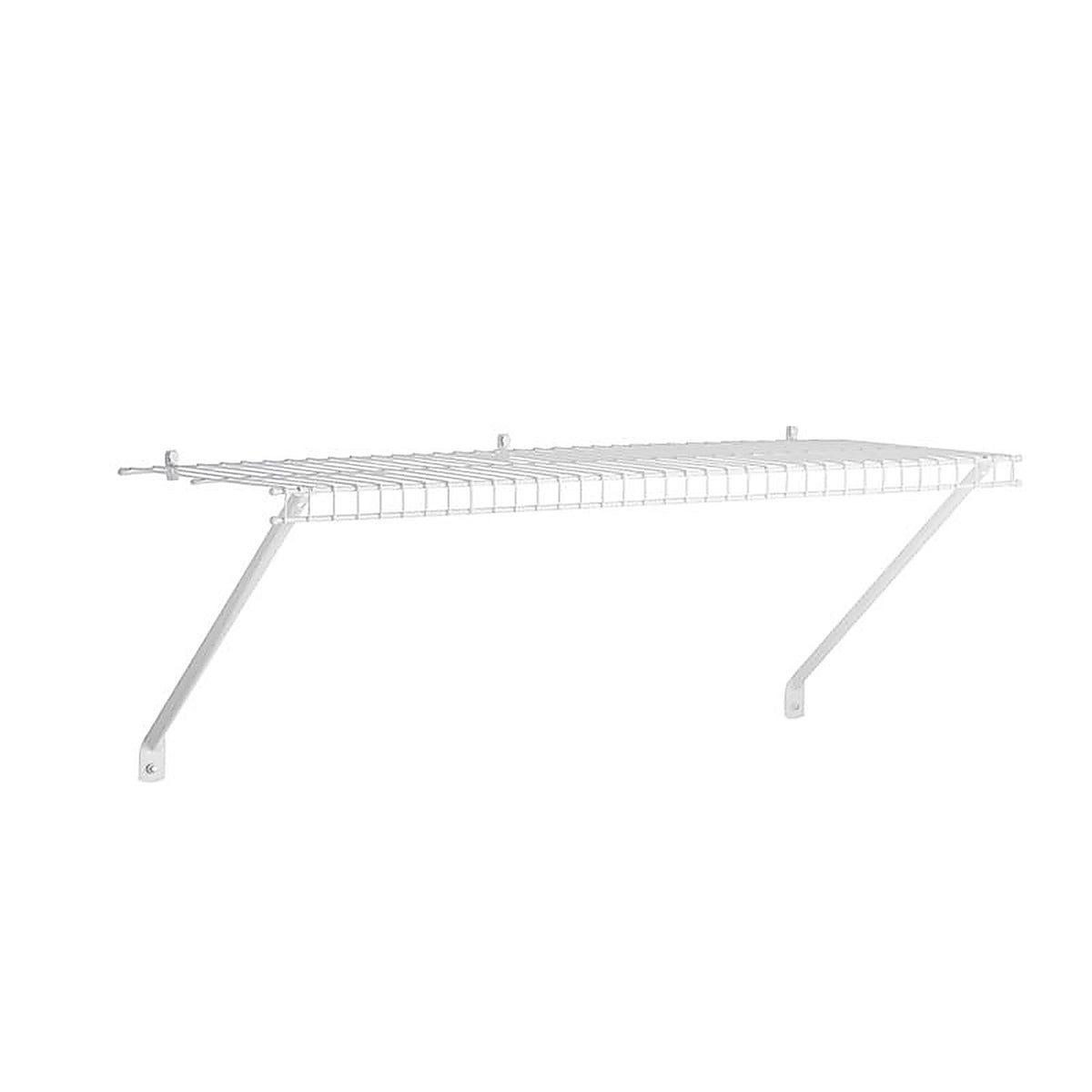 RubberMaid 3E0000WHT 26 in. H X 12 in. W X 36 in. L Steel Linen Shelf Kit 1 each