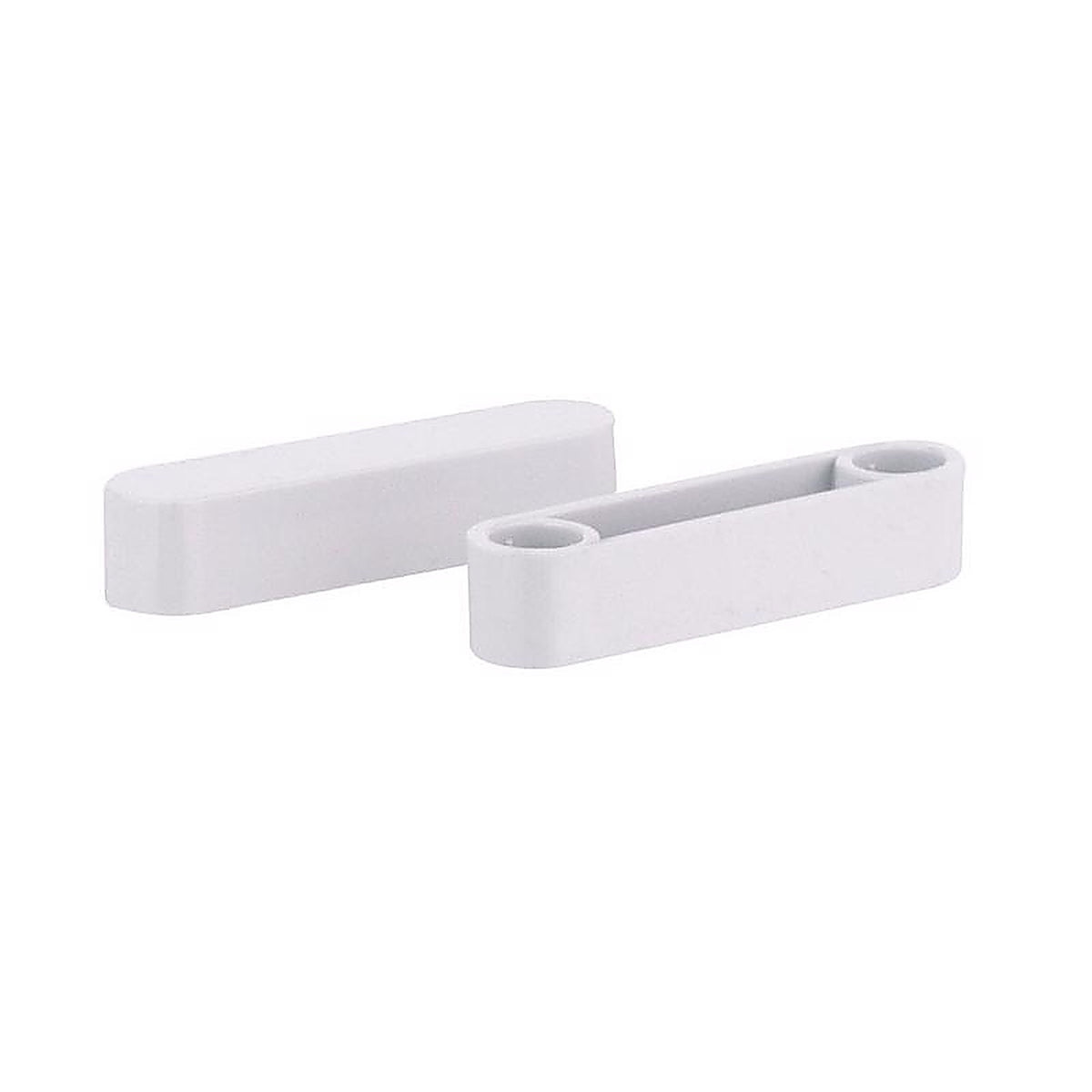 RubberMaid 1875981 6.8 in. H X 4.5 in. W X .5 in. L Plastic Rod Spacer Cap 2 pk