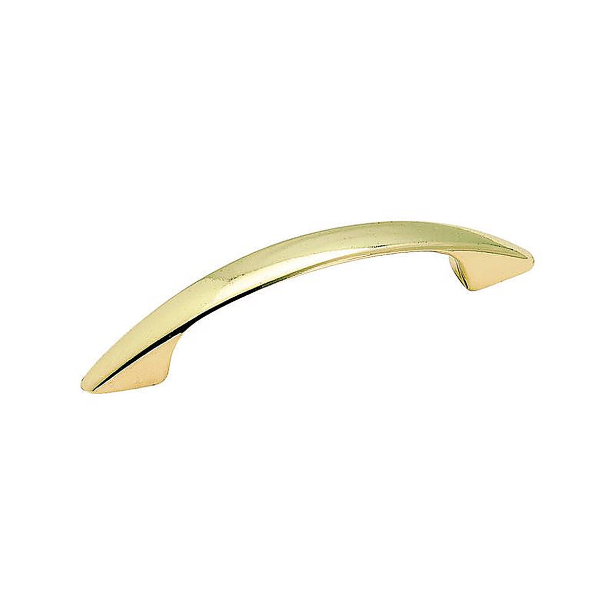Amerock - BP34163 - Contemporary Arch Cabinet Pull 3 In. Polished Brass Gold 1 Pack