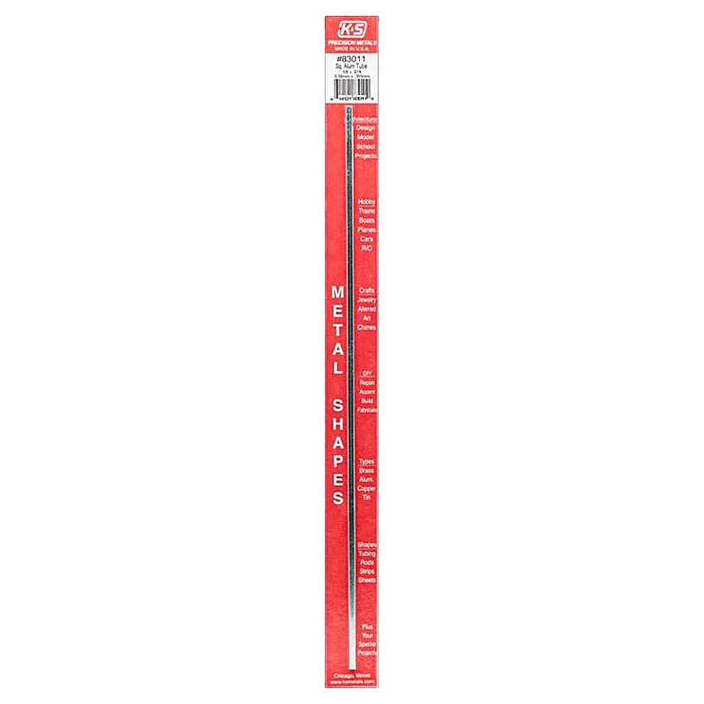 K&S - 83011 - 12 In. L Square Aluminum Tube