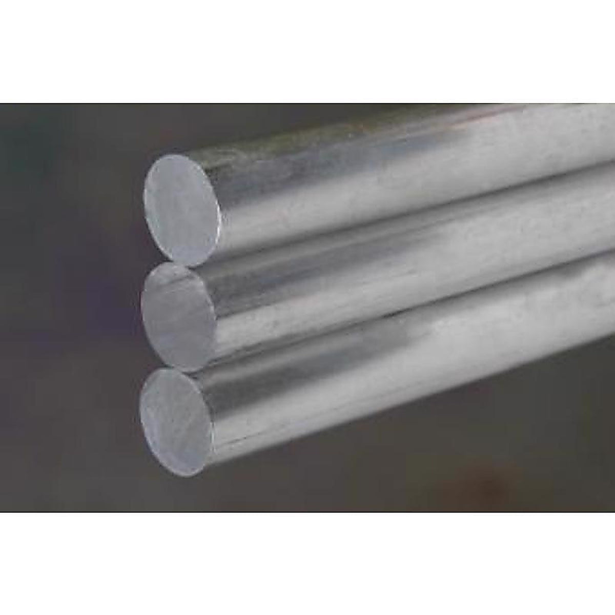K&S 83044 0.2 in. Dia. x 12 in. L Aluminum Rod 1/Pack