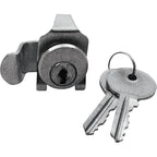 Prime-Line S4128 Brushed Nickel Steel Counter Clockwise Mailbox Lock