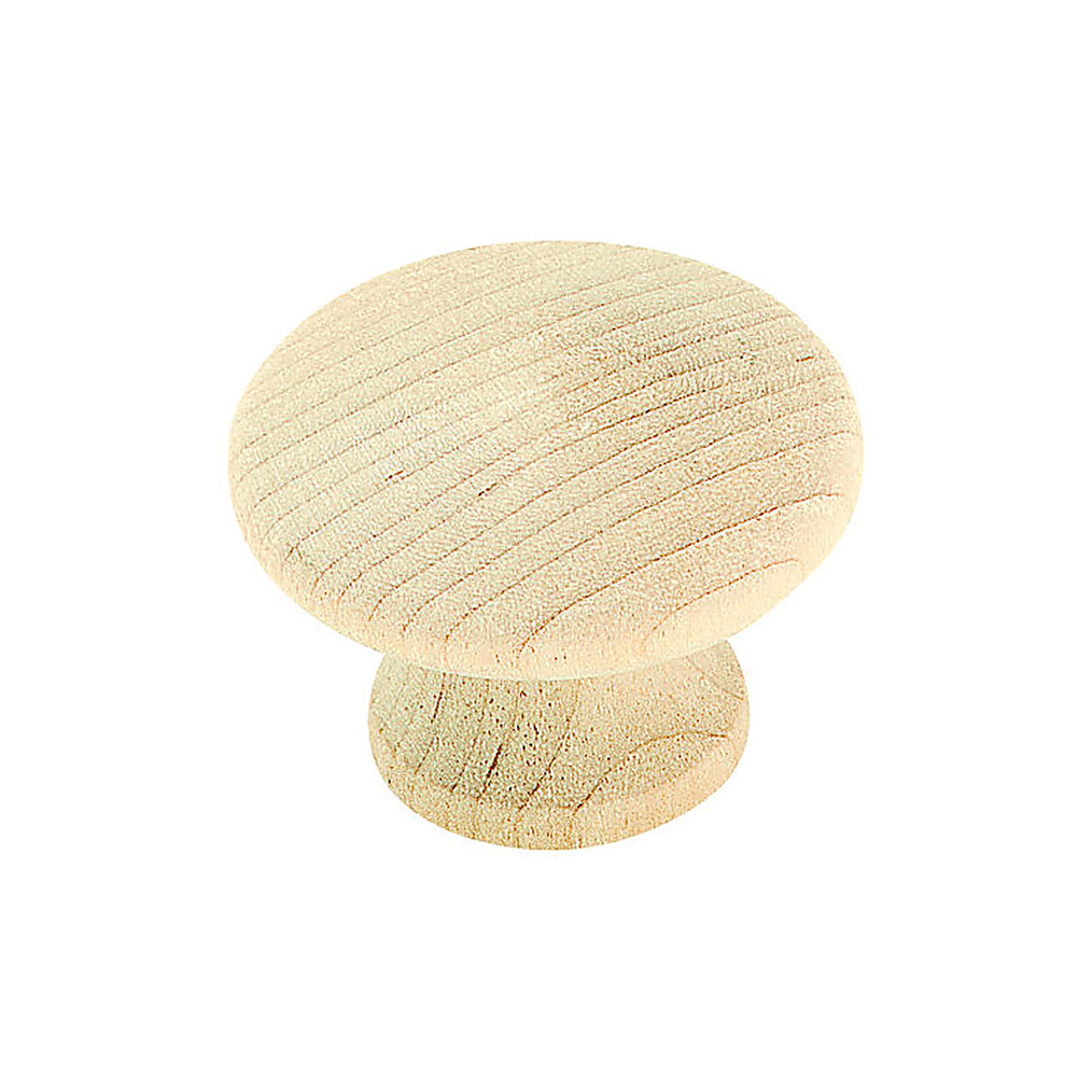 Amerock - BP811WD - Allison Round Cabinet Knob 1-1/4 In. D 15/16 In. Unfinished 2 Pack