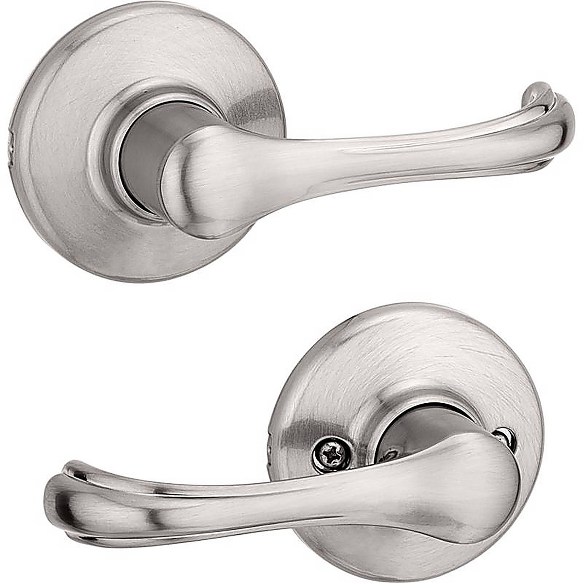 Kwikset - 92001-539 - Dorian Satin Nickel Passage Lockset 1-3/4 In.