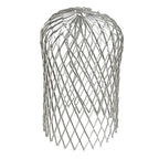 Amerimax 29059 3 in. W x 5 in. L Gray Galvanized Steel Gutter Strainer
