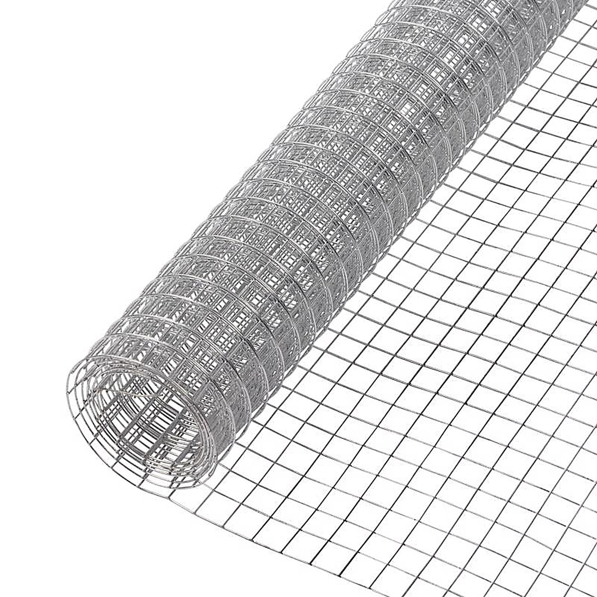 Garden Zone 122410 24 in. W x 10 ft. L Silver Steel 23 Ga. Hardware Cloth