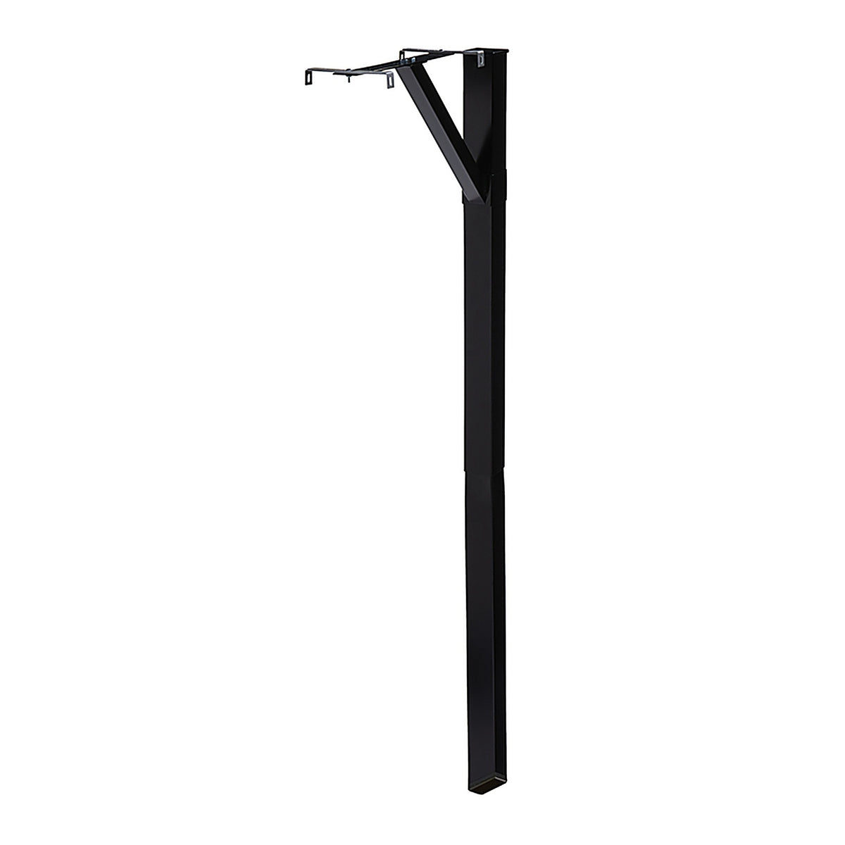 Architectural Mailboxes - SDPK00AM - 59.9 In. Powder Coated Black Steel Mailbox Post