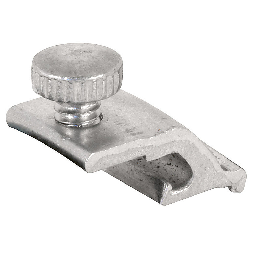 Prime-Line - PL7953 - Mill Aluminum Storm Door Panel Clip for 1/2 Inch 8 Pack