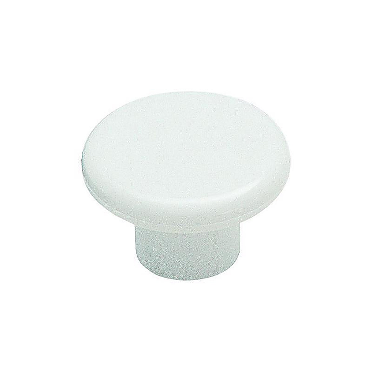 Amerock - BP802PW - Allison Round Cabinet Knob 1-1/4 In. D 13/16 In. 1 Pack