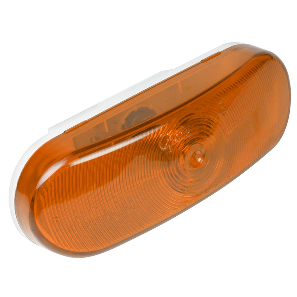 Grote 52893 Oval Torsion Mount III Stop/Tail/Turn Lamp Yellow