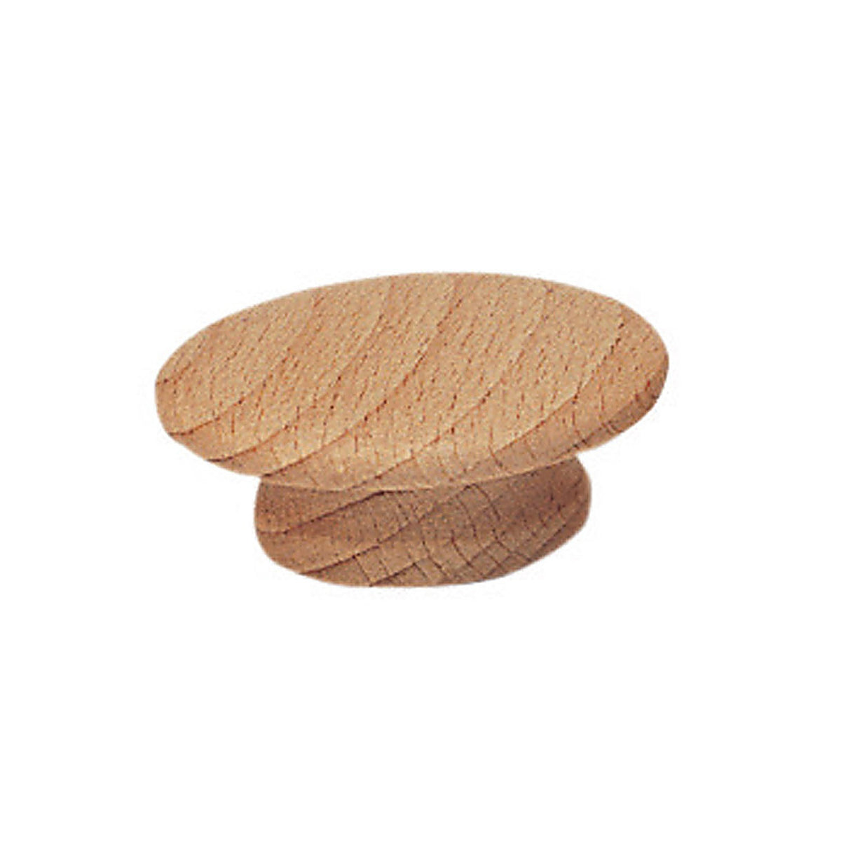 Waddell 9211.00DP Traditional Round Furniture Knob 1 in. Dia. .5 in. Unfinished 2/Pack