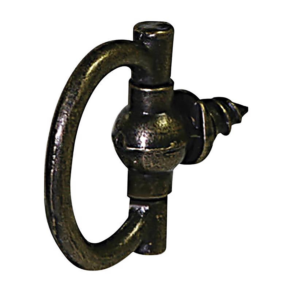 Hillman - 122226 - Antique Brass Gold Oval Ring Hanger 2 Piece