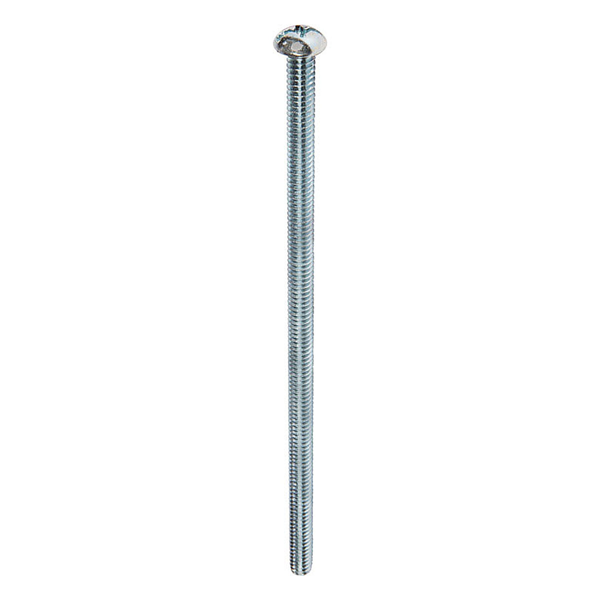 Hillman 90434 No. 1/4-20 x 6 in. L Combination Round Head Zinc-Plated Steel Machine Screws 100/Pack