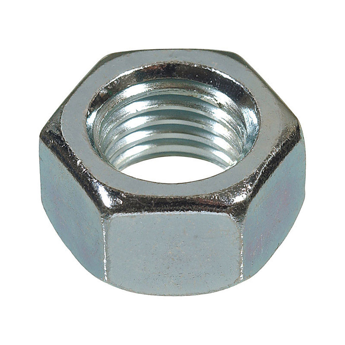 Hillman 150018 9/16 in. Zinc-Plated Steel USS Hex Nut 50/Pack