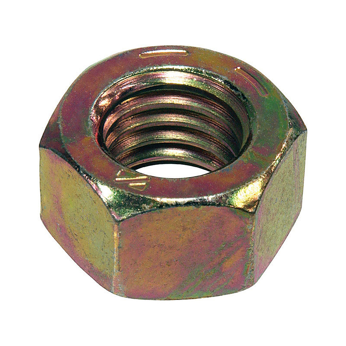 Hillman 180421 7/8 in. Zinc Dichromate Steel USS Hex Nut 10/Pack
