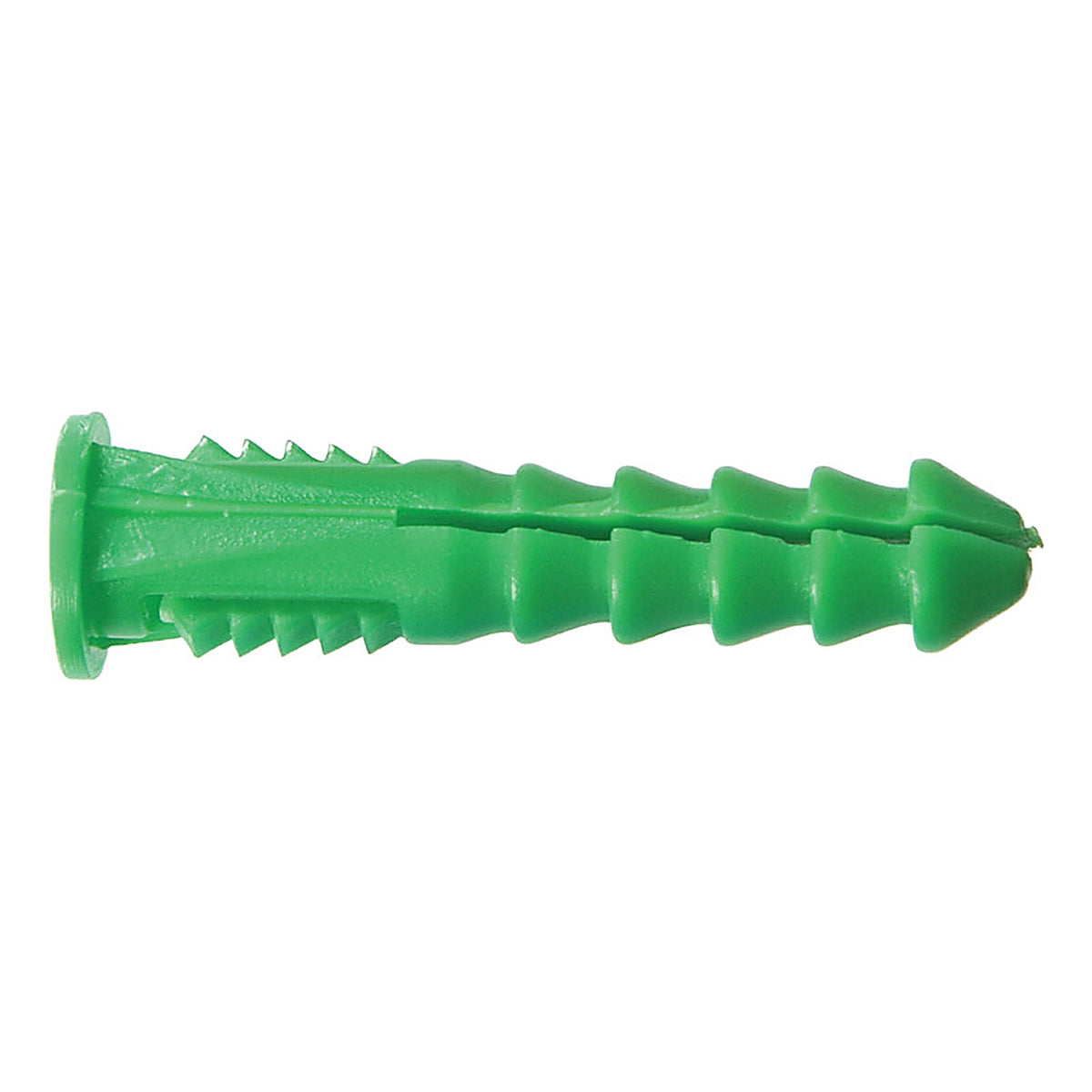 Hillman 370332 1/4 in. Dia. x 1-1/2 in. L Plastic Round Head Ribbed Anchor 50/Pack