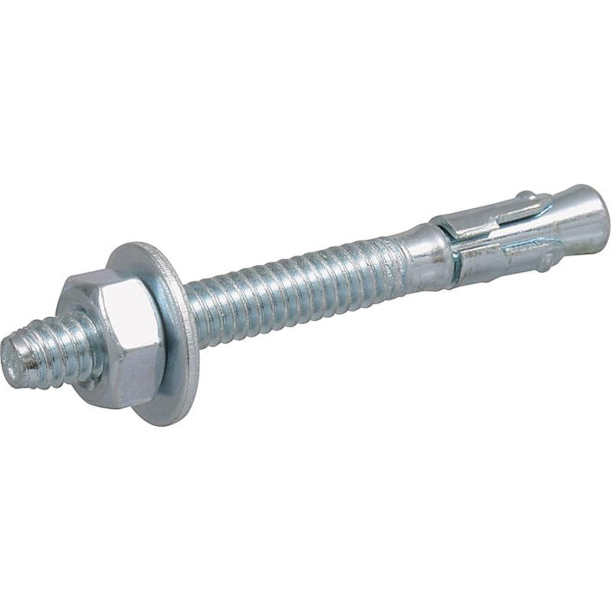 Hillman 371950 5/8 in. Dia. x 6 in. L Steel Round Head Wedge Anchor 10/Pack