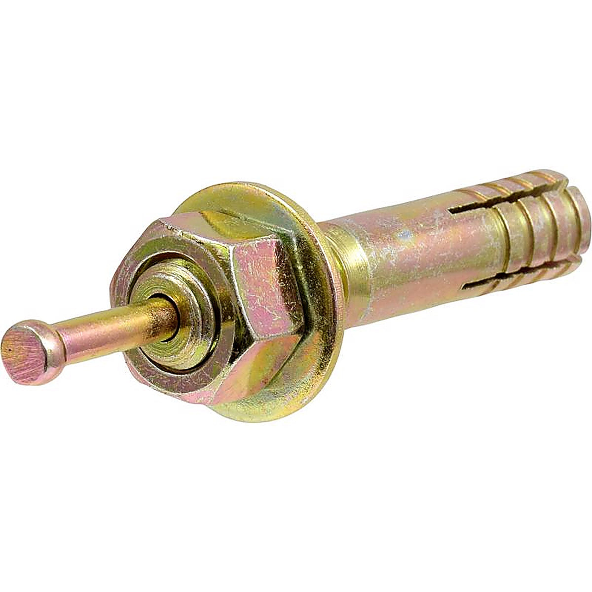 Hillman - 375683 - 1/2 In. D X 2-3/4 In. L Steel Round Head Strike Anchor 25 Piece