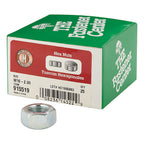 Hillman 915519 M16-2.00 mm Zinc-Plated Steel Metric Hex Nut 25/Pack