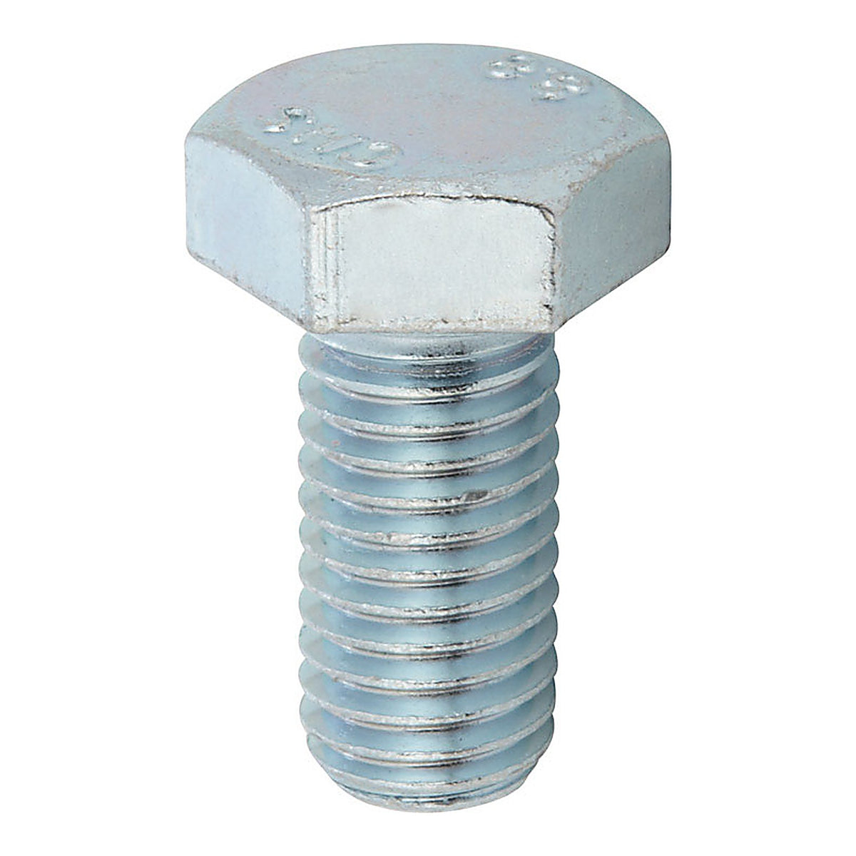 Hillman - 916396 - M12-1.75 MM D X 25 MM L Heat Treated Steel HEX Head Cap Screw 30 Pack