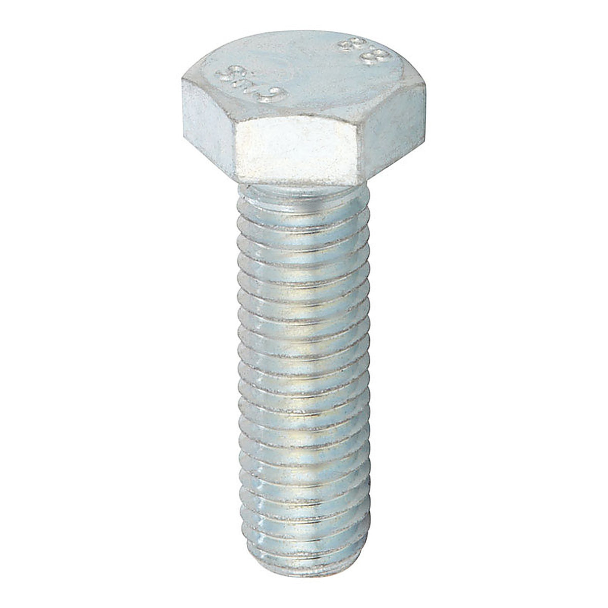 Hillman - 916402 - M12-1.75 MM D X 40 MM L Heat Treated Steel HEX Head Cap Screw 30 Pack