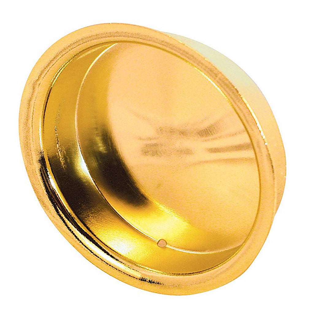Prime-Line - N 6765 - 1.75 in. L Brass-Plated Gold Steel Pull Handle