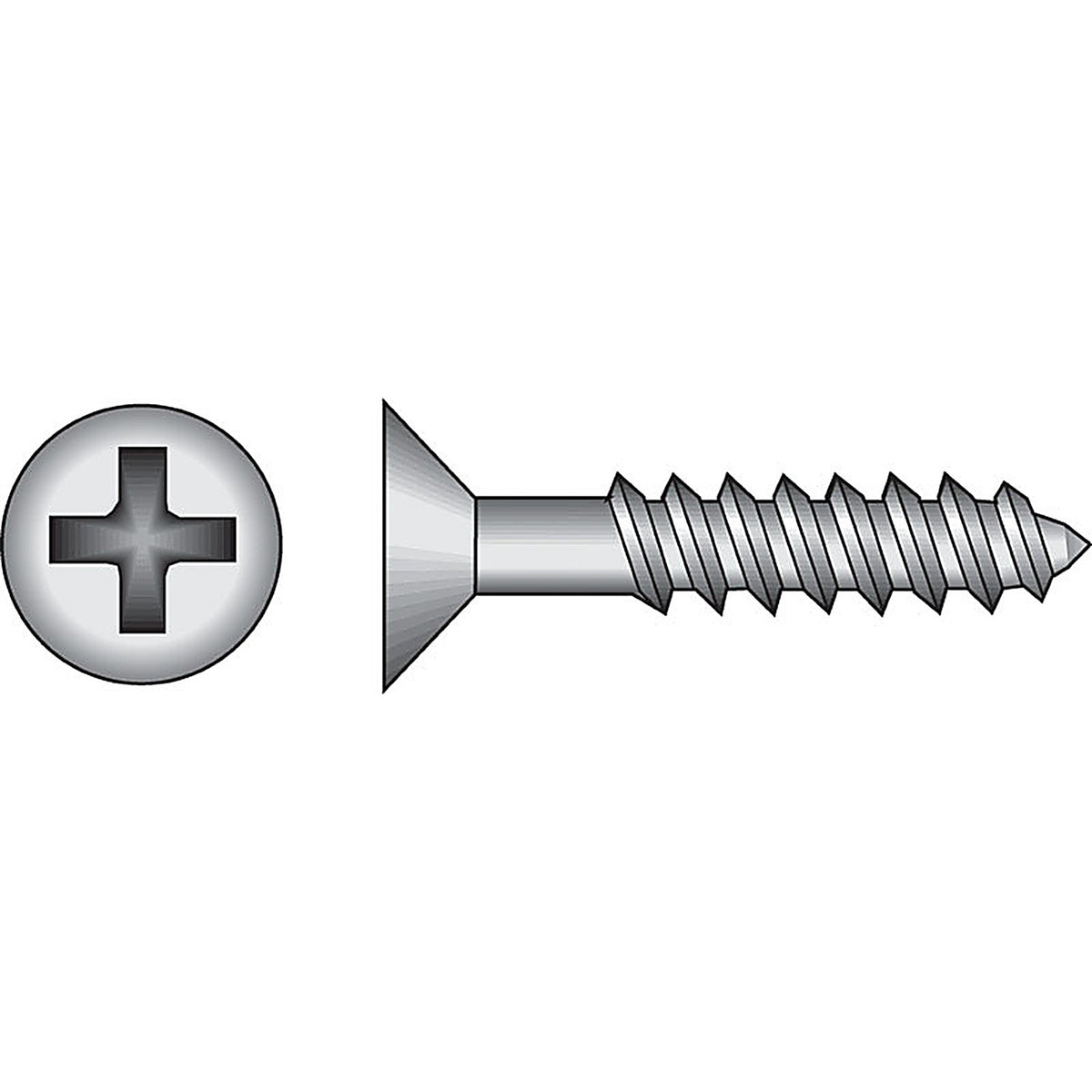 Hillman 39217 No. 6 x 1-1/2 in. L Phillips Black Phosphate Cabinet Screws 100/Pack