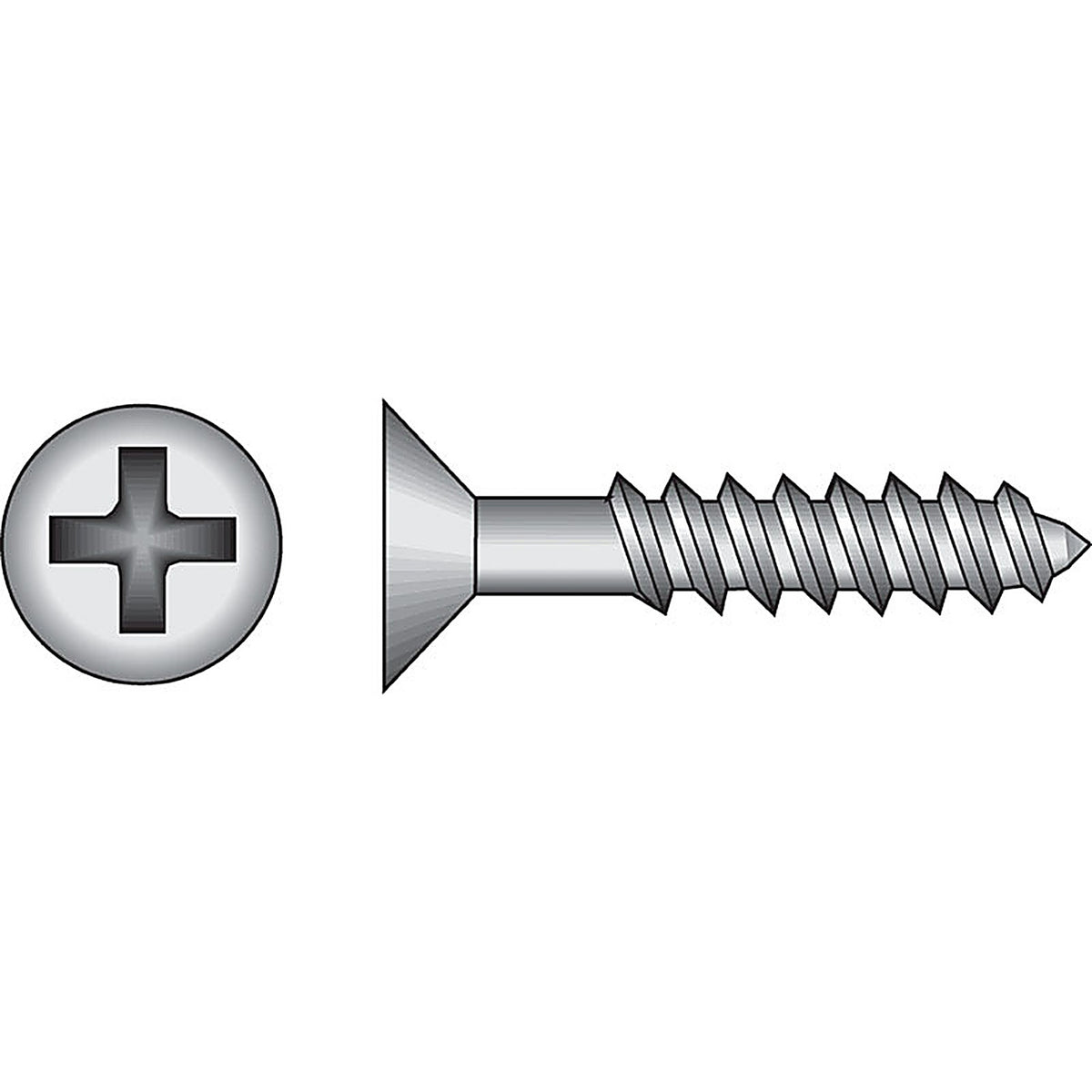 Hillman 39267 No. 10 x 2 in. L Phillips Black Phosphate Cabinet Screws 100/Pack