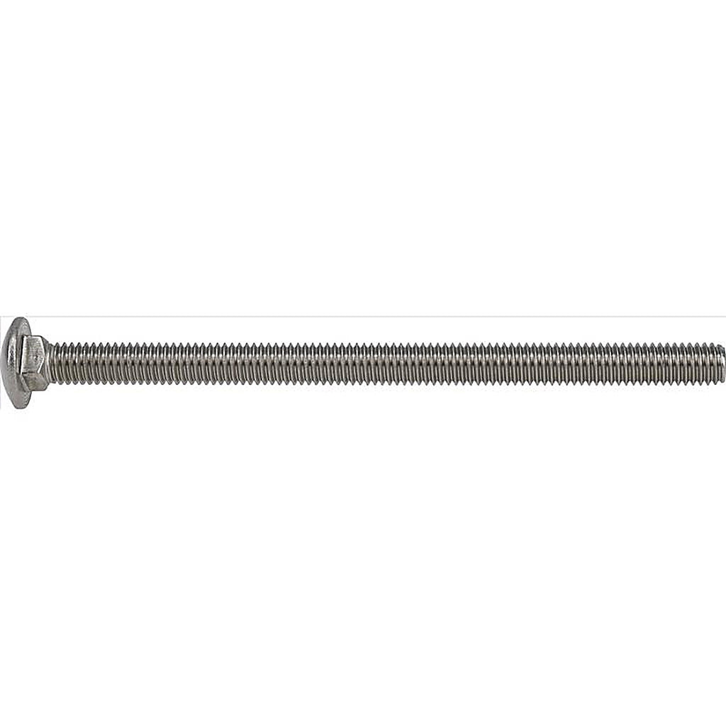 Hillman - 832650 - 3/8 In. X 6 In. L Stainless Steel Carriage Bolt 25 Pack